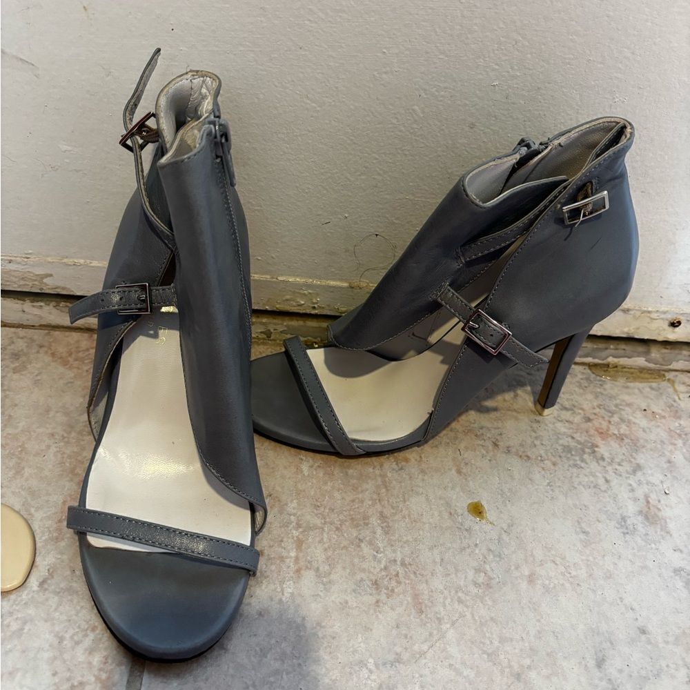 BEAUTIISOLES By Robyn Shreiber cutout shoes strappy heels dress open toe Boots